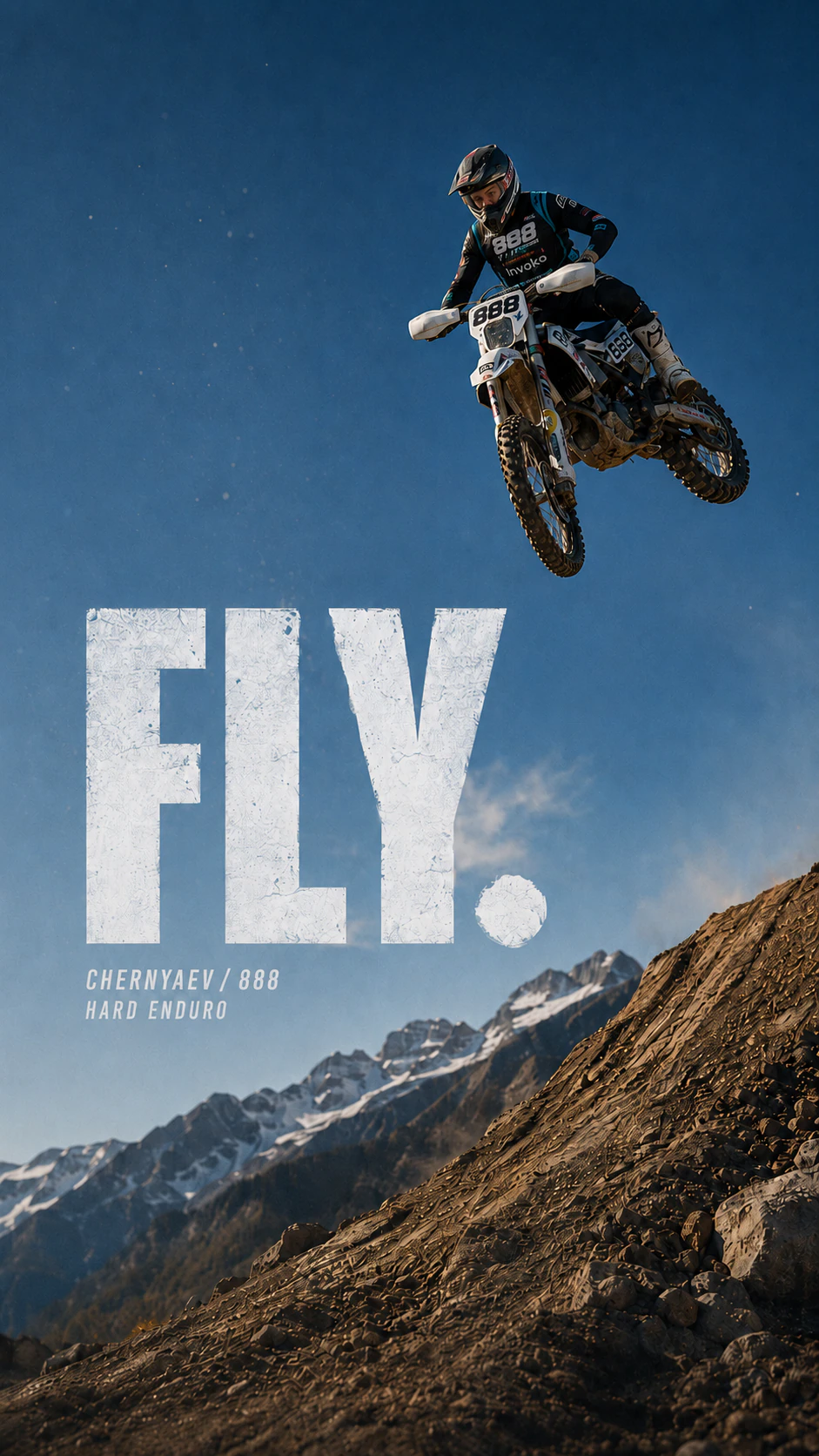 HARD ENDURO — премиальные постеры гонщика по референсам result 4